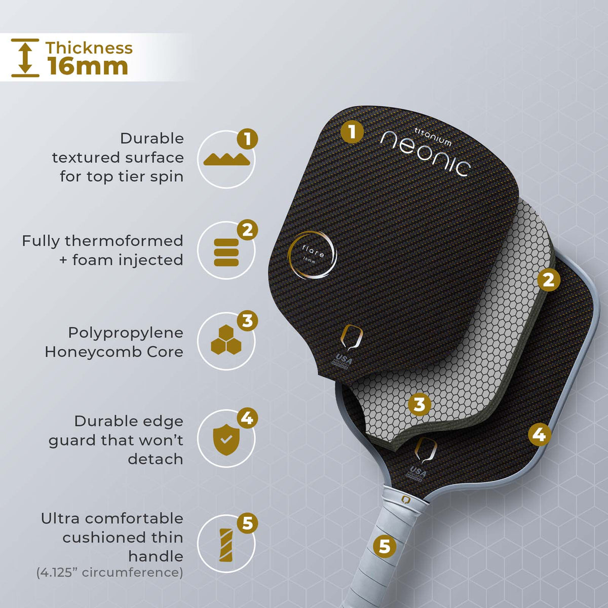 neonic flare titanium – Neonic Pickleball